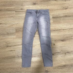 Grey Skinny Leg Jeans